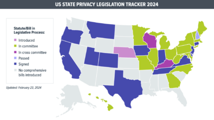 US state privacy legislation tracker 2024