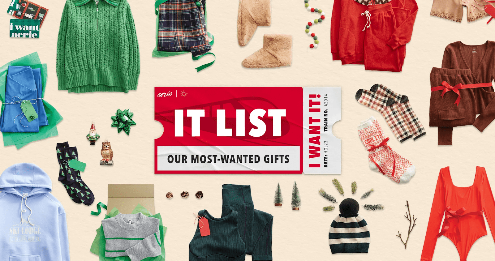 Example Aerie gift guide