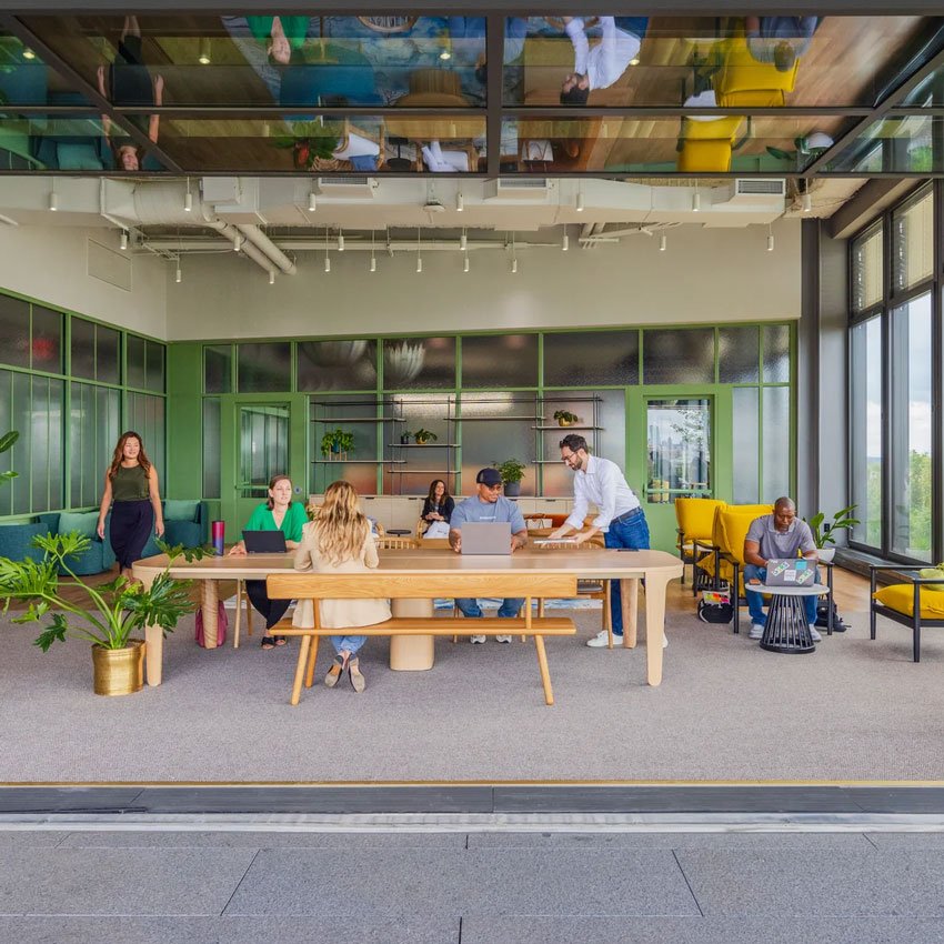 Google's St. John’s Terminal office in New York City